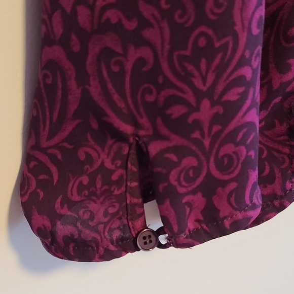 Ricki's size 10 top. purple and blue. - Picture 4 of 4